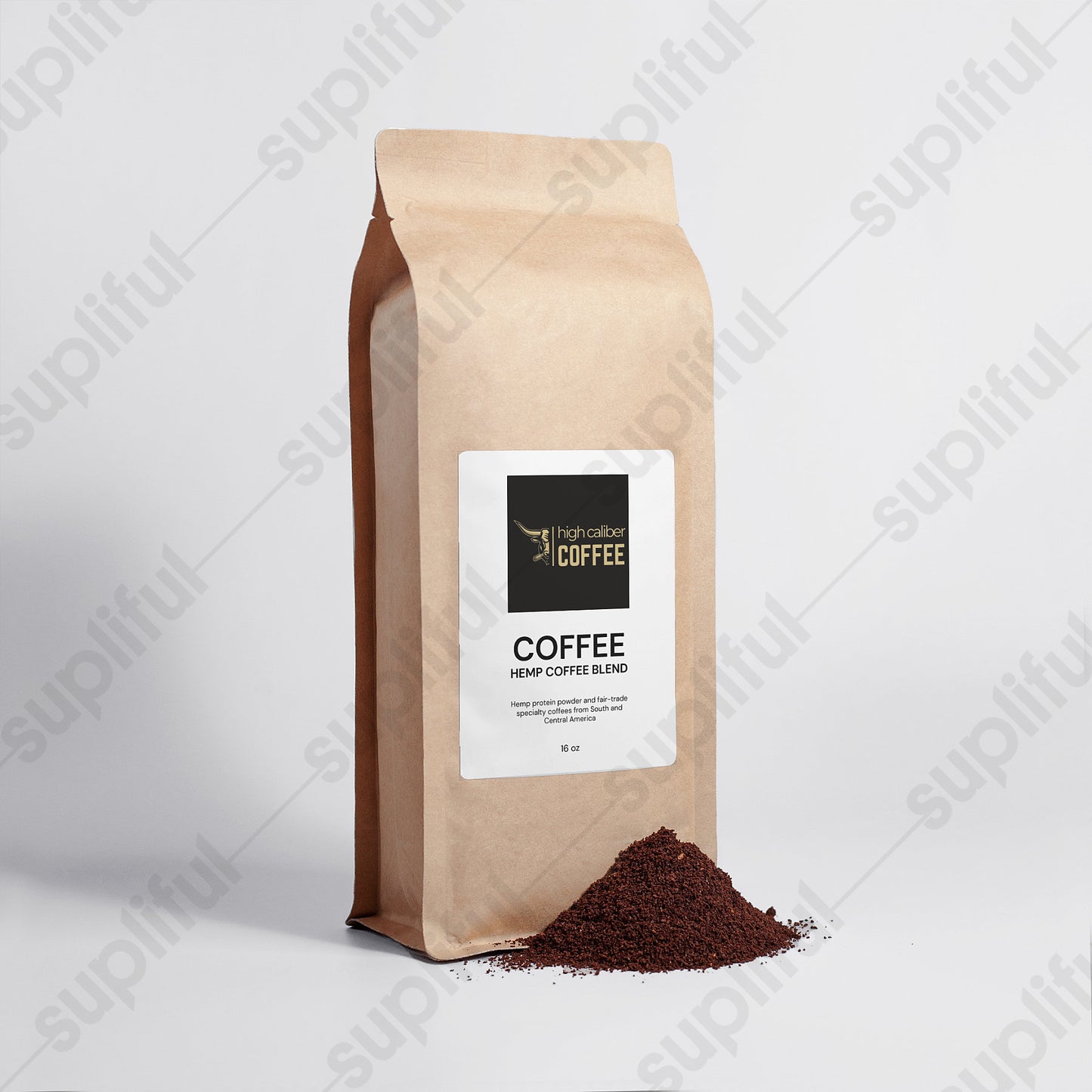 Hemp Coffee Blend - Medium Roast 16oz